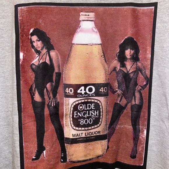 Olde english 800 tshirt size: large NEW high end DTG printing.  No iron ons. - Picture 4 of 6